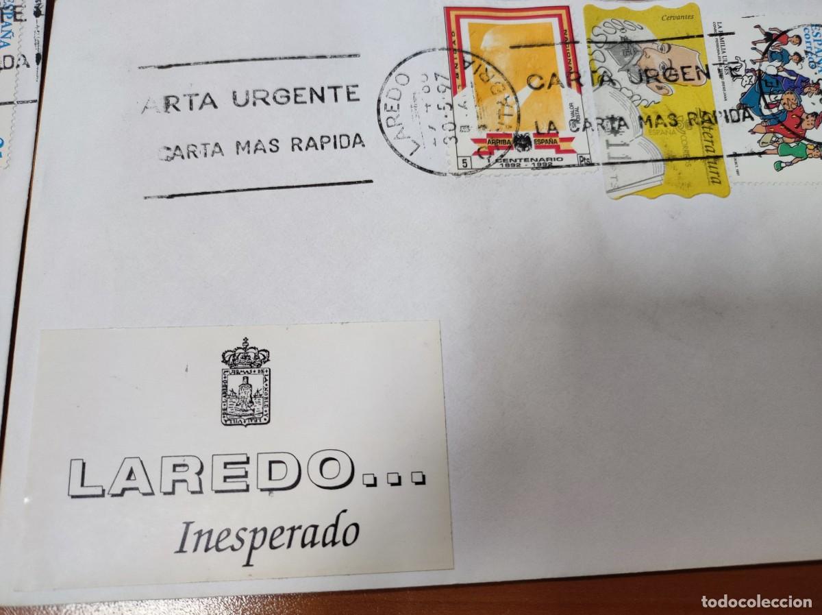 Sellos: 4 SOBRES CON MATASELLOS, NO TIENE DIRECCI&Oacute;N - Foto 4