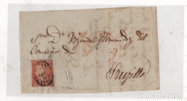Sellos: SOBRE CIRCULADO TRUJILLO. C. 1850 - Foto 1