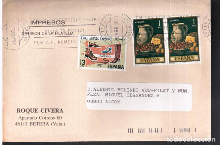 Briefmarken: BETERA VALENCIA CC SELLOS ARTE PINTURA MENENDEZ FRUTA FRUIT CALZADO SHOE