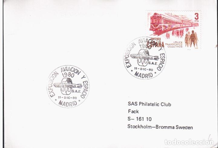 Briefmarken: MADRID MAT ZEPPELIN 1980 VUELO