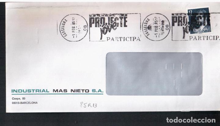 Sellos: BARCELONA 1985 CC RODILLO PROJECTE JOVE - Foto 1