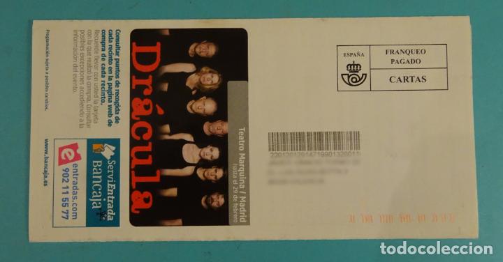 Sellos: SOBRE FRANQUEO PAGADO. SERVIENTRADA BANCAJA - Foto 1