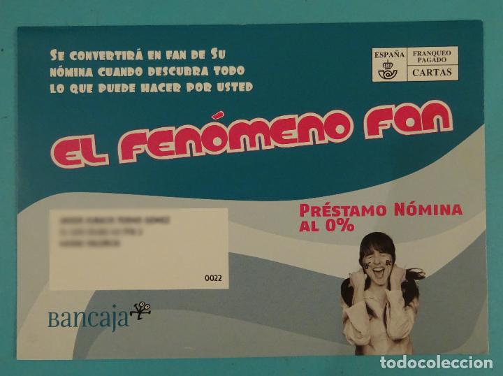 Sellos: SOBRE FRANQUEO PAGADO. BANCAJA - Foto 1