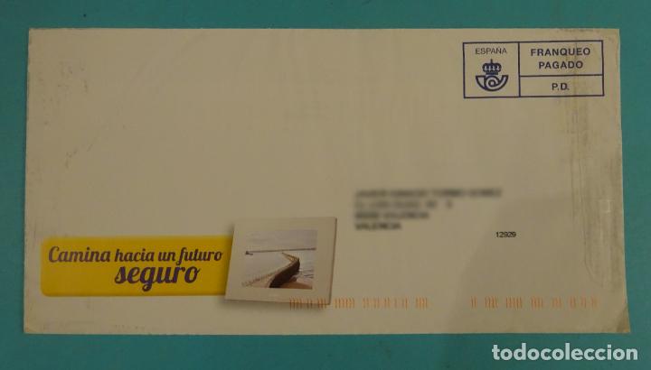 Sellos: SOBRE FRANQUEO PAGADO. BANCORREOS - Foto 1