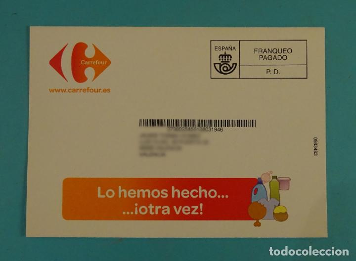 Sellos: SOBRE FRANQUEO PAGADO. CARREFOUR - Foto 1