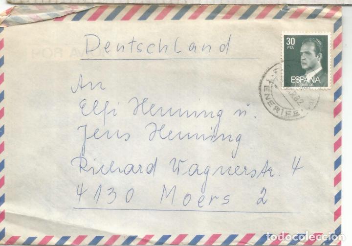 Sellos: CC TENERIFE A ALEMANIA 1982 - Foto 1