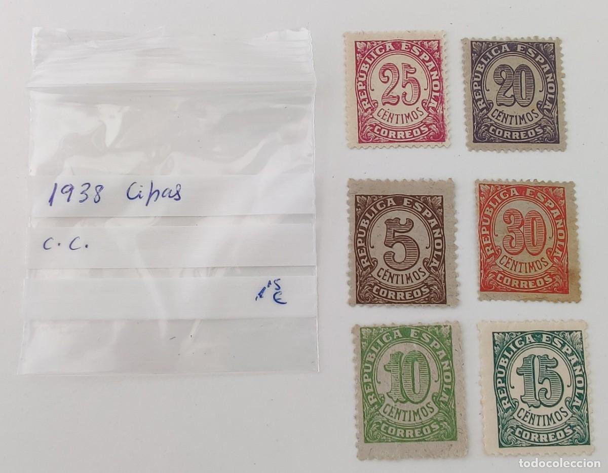 Sellos: Sellos Cifras - Foto 1