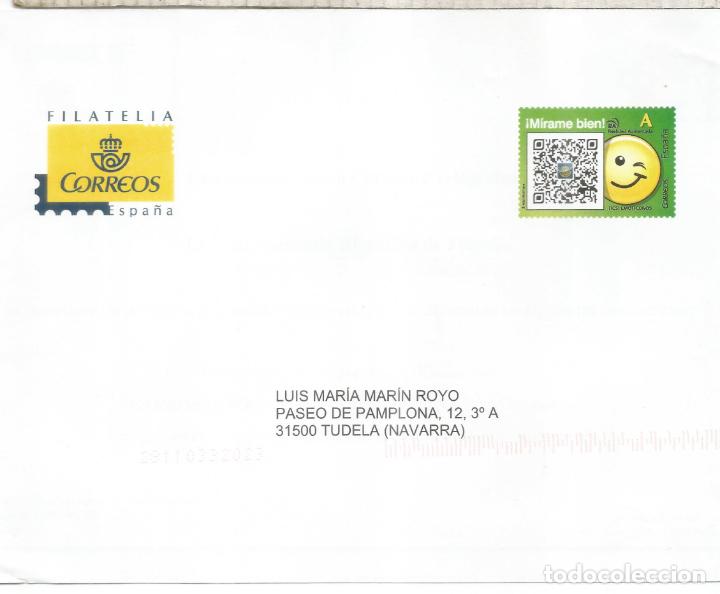 Sellos: ENTERO POSTAL STATIONERY COVER TIC INFORMATICA COMPUTER QR CODE - Foto 1