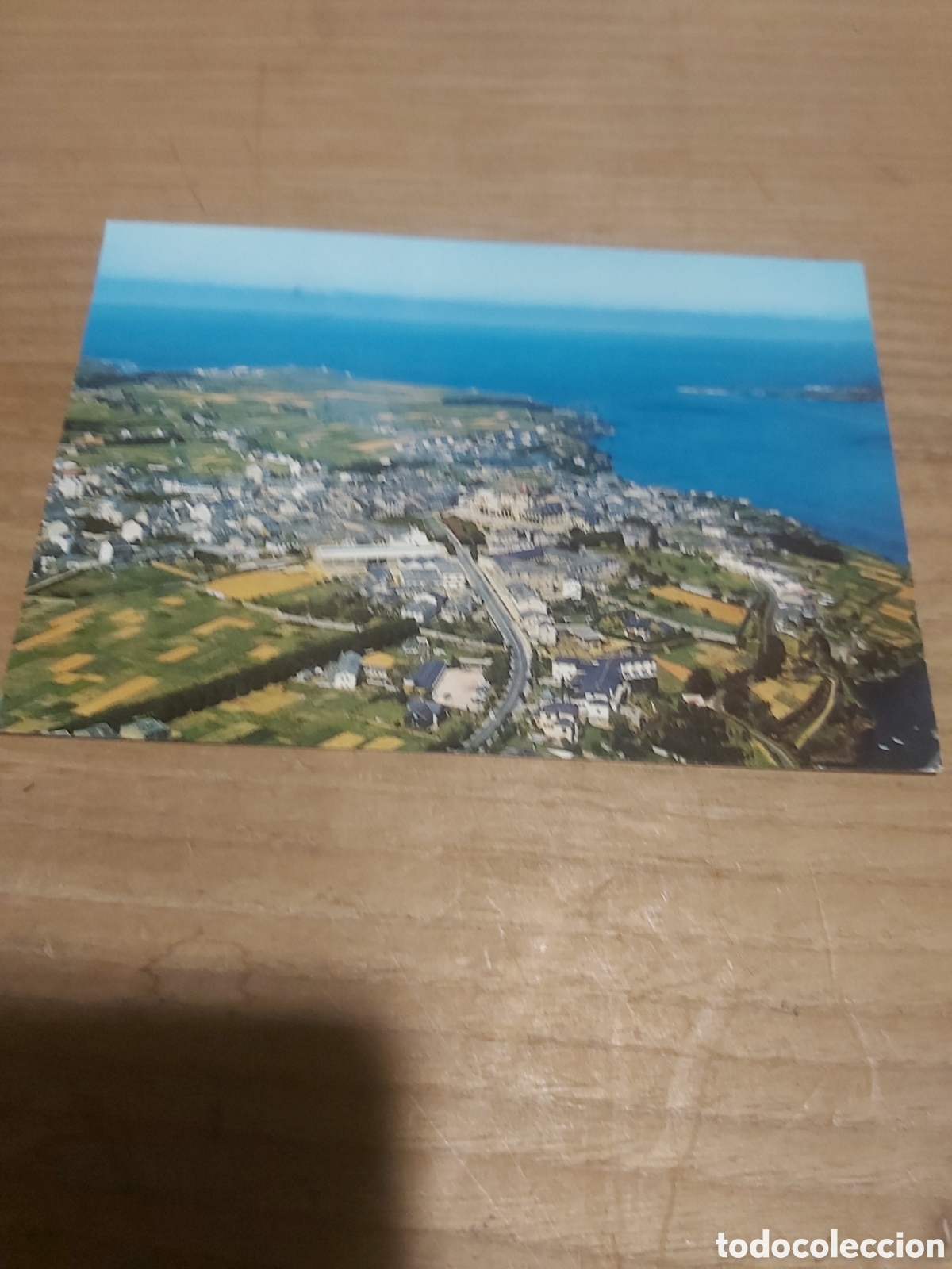 Sellos: 1969 matasello Lugo postal Ribadeo a&eacute;rea un - Foto 2
