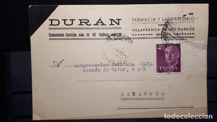 Sellos: Carta fechada el 8-1-62. - Foto 1