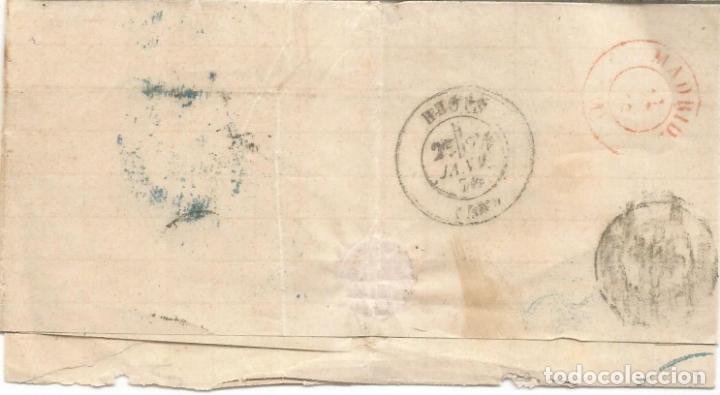Sellos: MALAGA A BLOIS PARTE DE CARTA - Foto 2