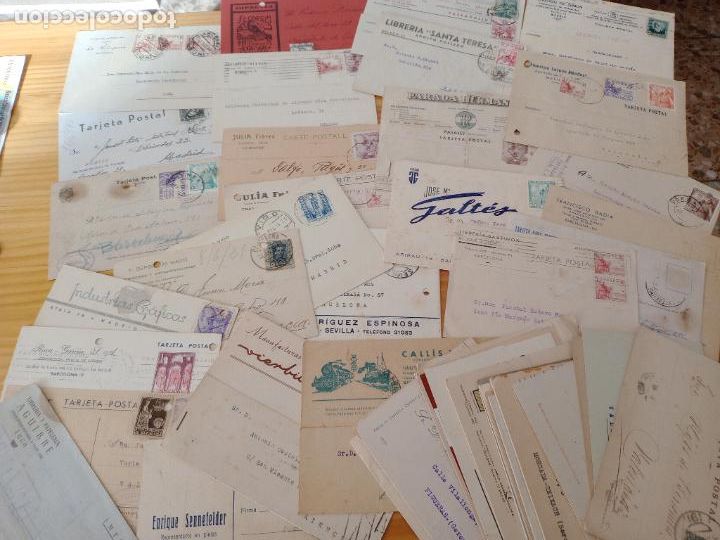 Sellos: 53 tarjetas comerciales circuladas - Foto 1