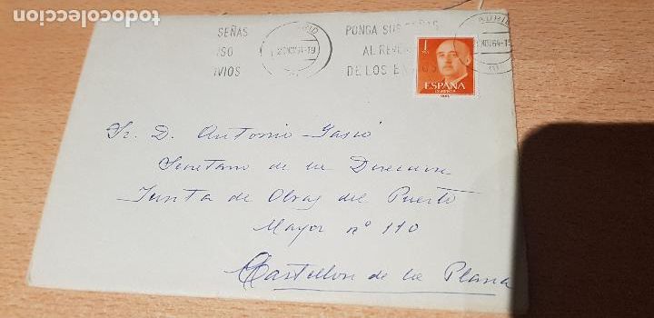 Stamps: JUNTA DE OBRAS DEL PUERTO DE CASTELLON