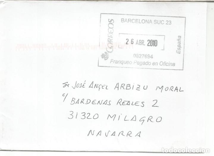Sellos: BARCELONA SUC 23 CC CON FPO 2010 - Foto 1