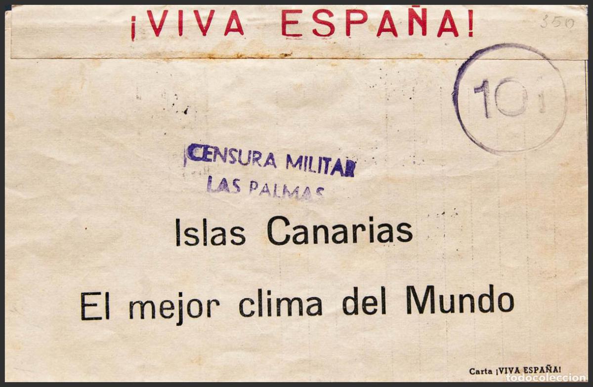 Sellos: Espa&ntilde;a. Canarias. Canarias. MAGNIFICA. - Foto 2