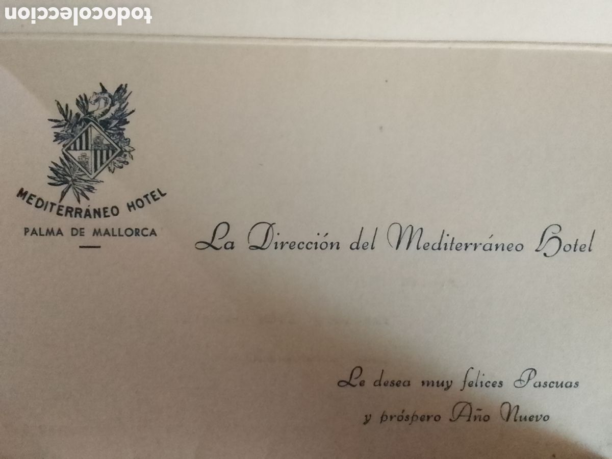 Sellos: Carta circulada de Mallorca a Granada 1945 - Foto 3
