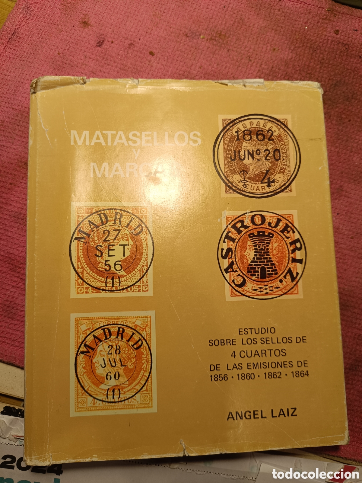 Sellos: MATASELLOS Y MARCAS 4 CUARTOS 1856-1864 - Foto 1