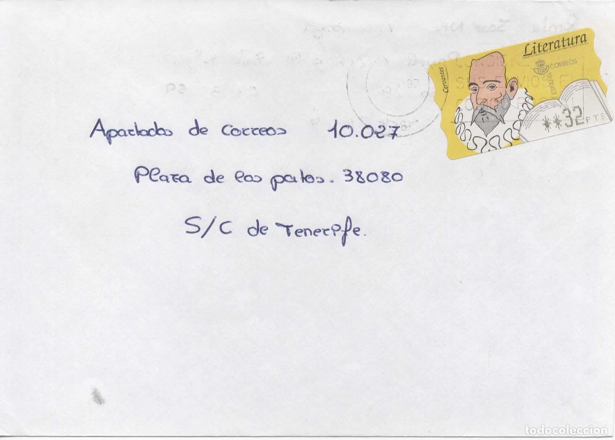Sellos: ESPA&Ntilde;A CC CON ATM CERVANTES QUIJOTE - Foto 1