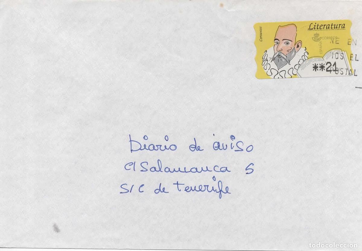Sellos: ESPA&Ntilde;A CC CON ATM CERVANTES QUIJOTE - Foto 1