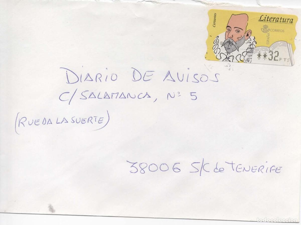 Sellos: ESPA&Ntilde;A CC CON ATM CERVANTES QUIJOTE - Foto 1