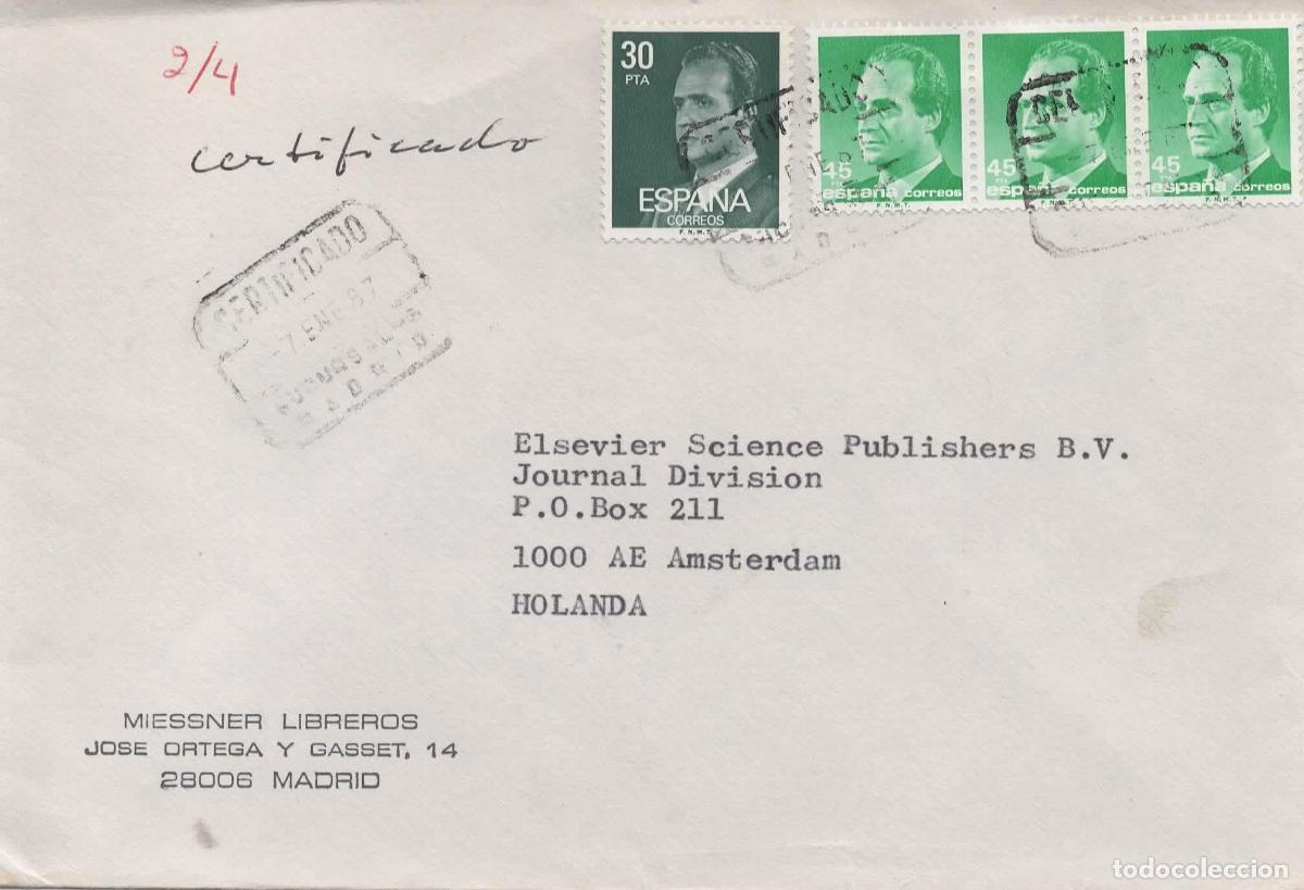 Sellos: MADRID CC CERTIFICADA 1987 SELLOS BASICA - Foto 1