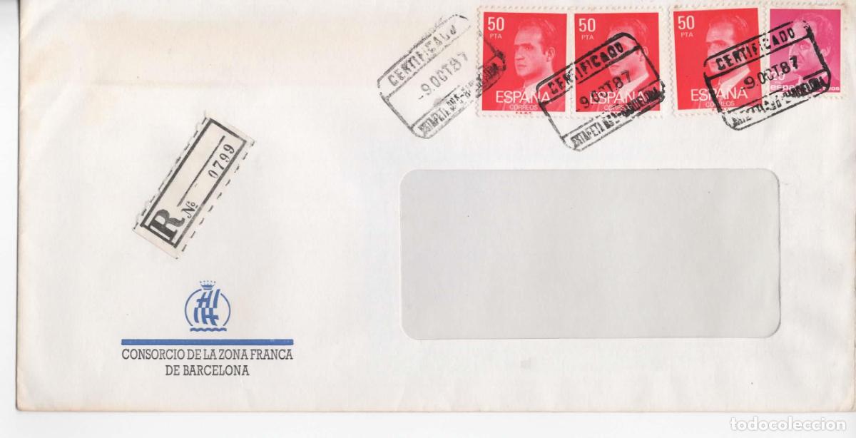 Sellos: BARCELONA CC CERTIFICADA 1987 SELLOS BASICA - Foto 1