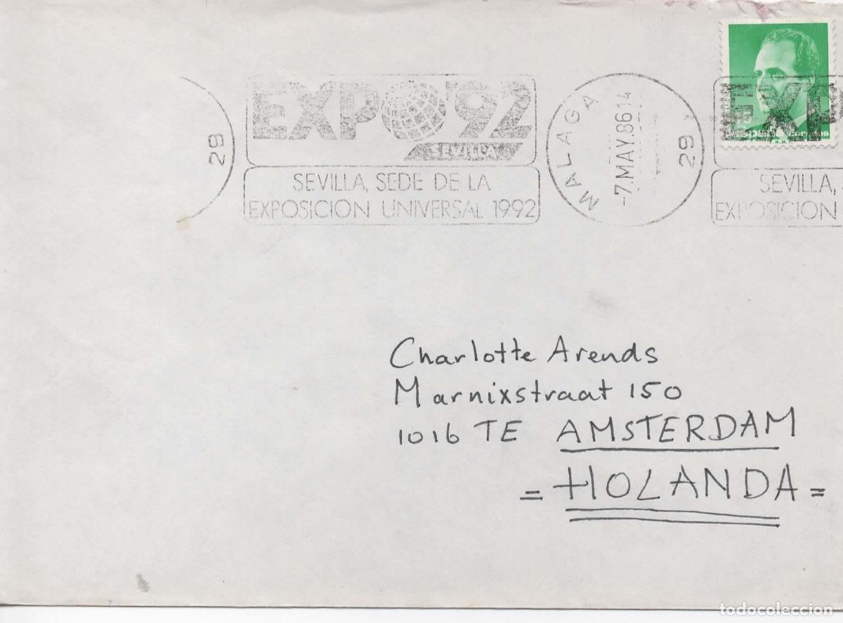 Sellos: MALAGA CC CON RODILLO EXPO 92 SEVILLA - Foto 1