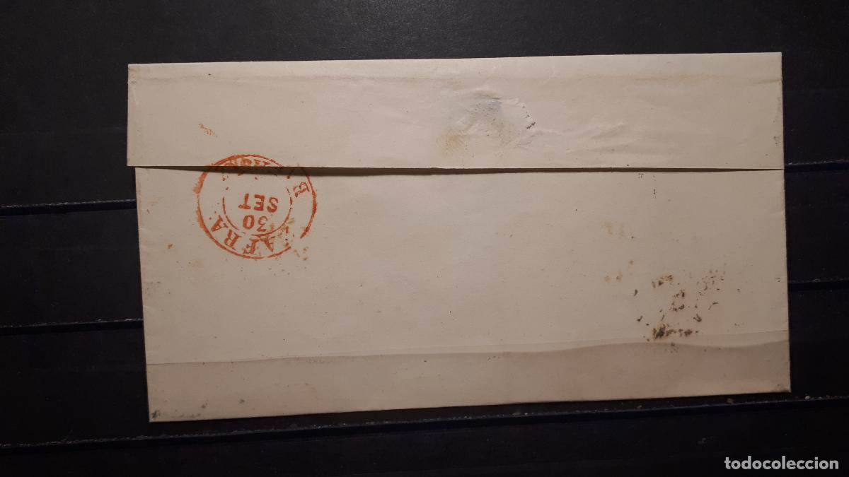 Sellos: Carta circulada en 1855. EDIFIL 40 - Foto 2