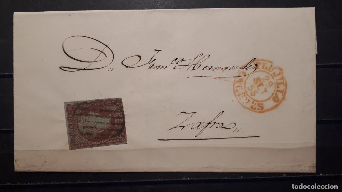 Sellos: Carta circulada en 1855. EDIFIL 40 - Foto 1