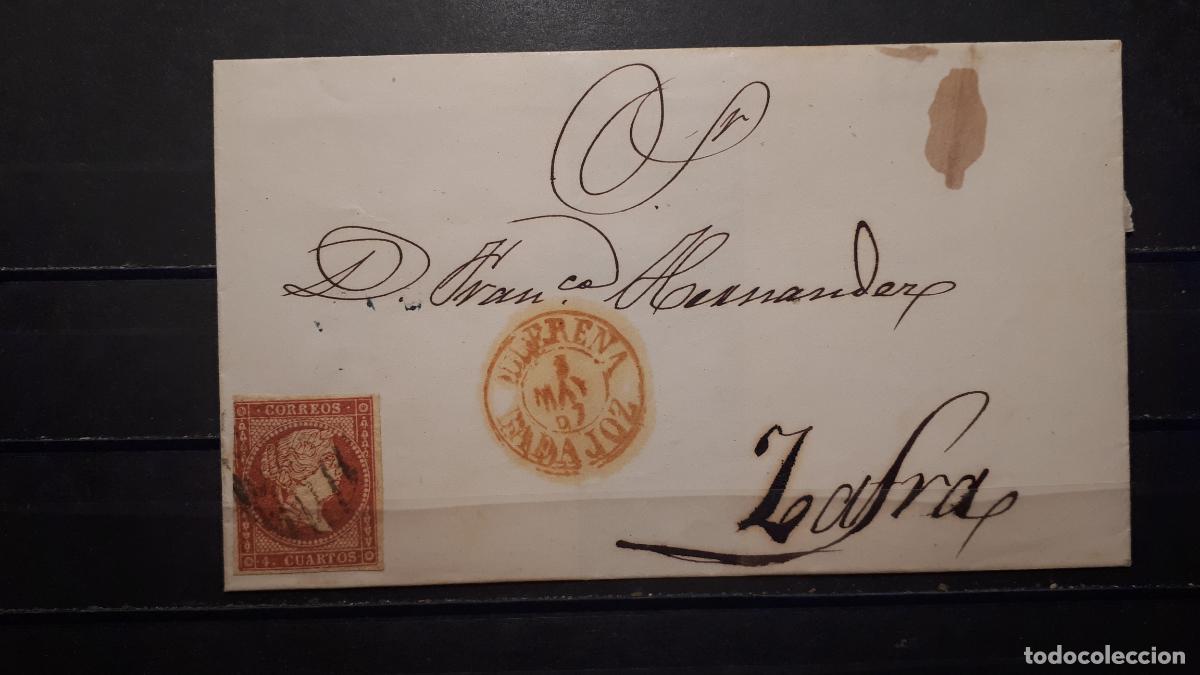 Sellos: Carta circulada en 1857. EDIFIL 44 - Foto 1