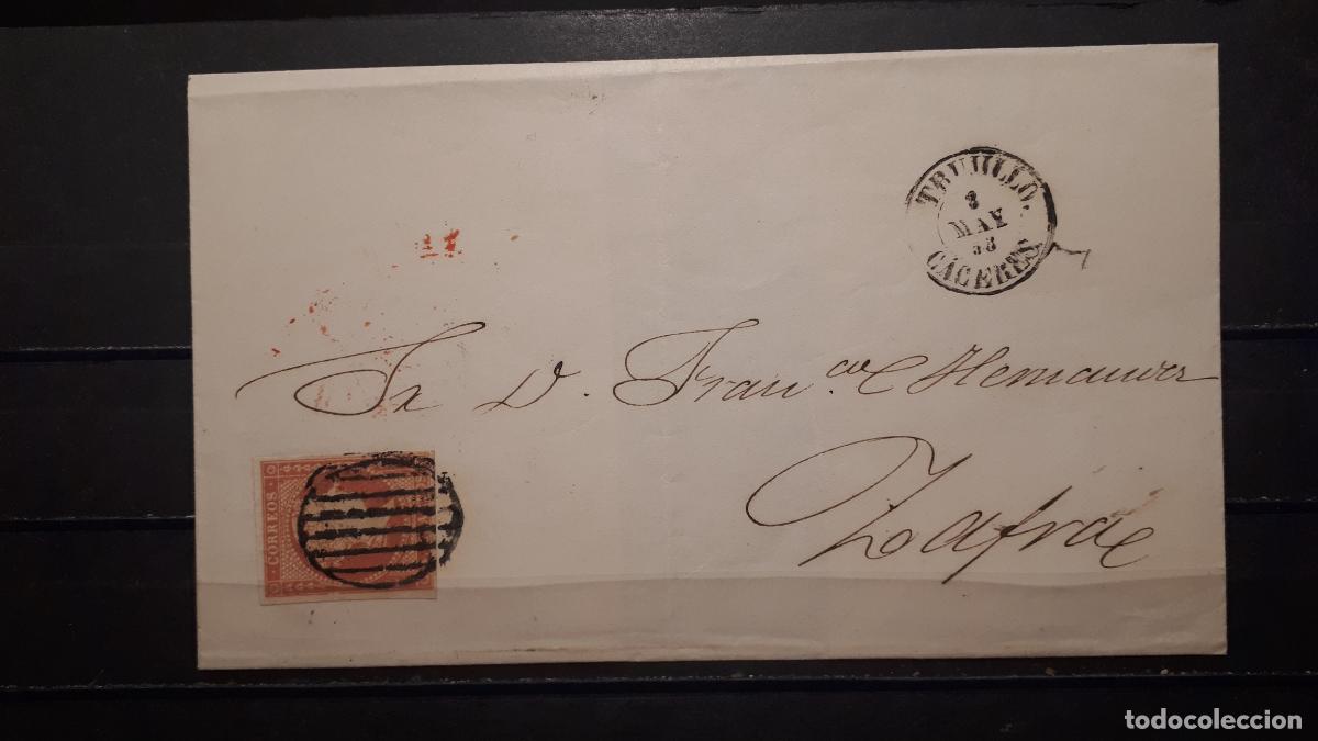 Sellos: Carta circulada en 1858?. EDIFIL 44 - Foto 1