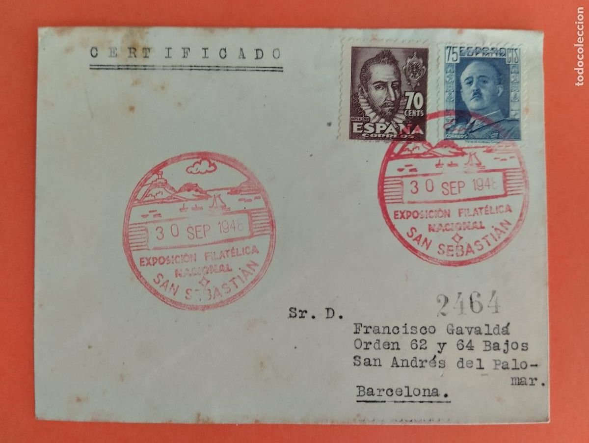 Sellos: H - SOBRE CIRCULADO ANTIGUO. VER IM&Aacute;GENES. - Foto 1