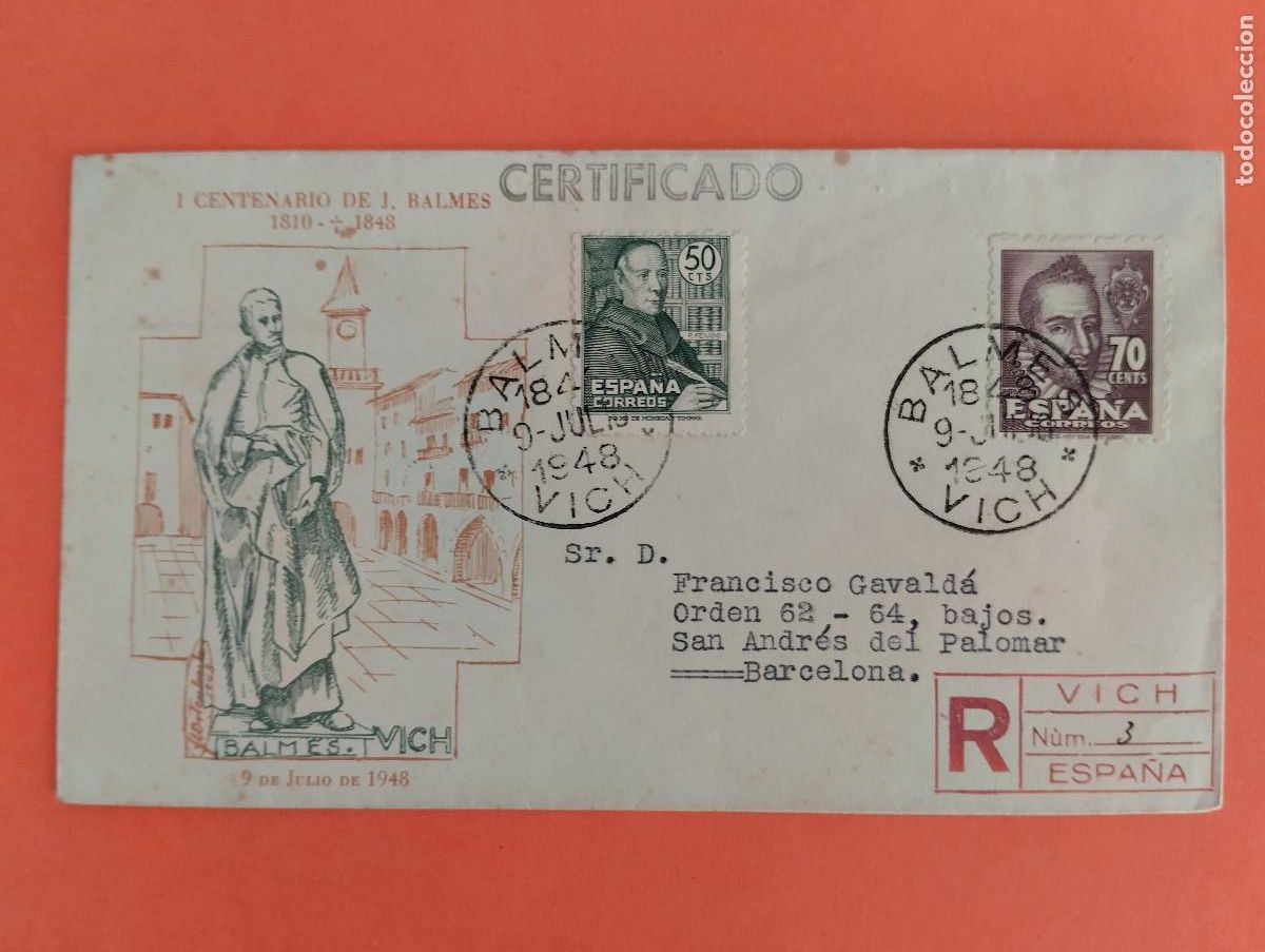 Sellos: H - SOBRE CIRCULADO ANTIGUO. VER IM&Aacute;GENES. - Foto 1