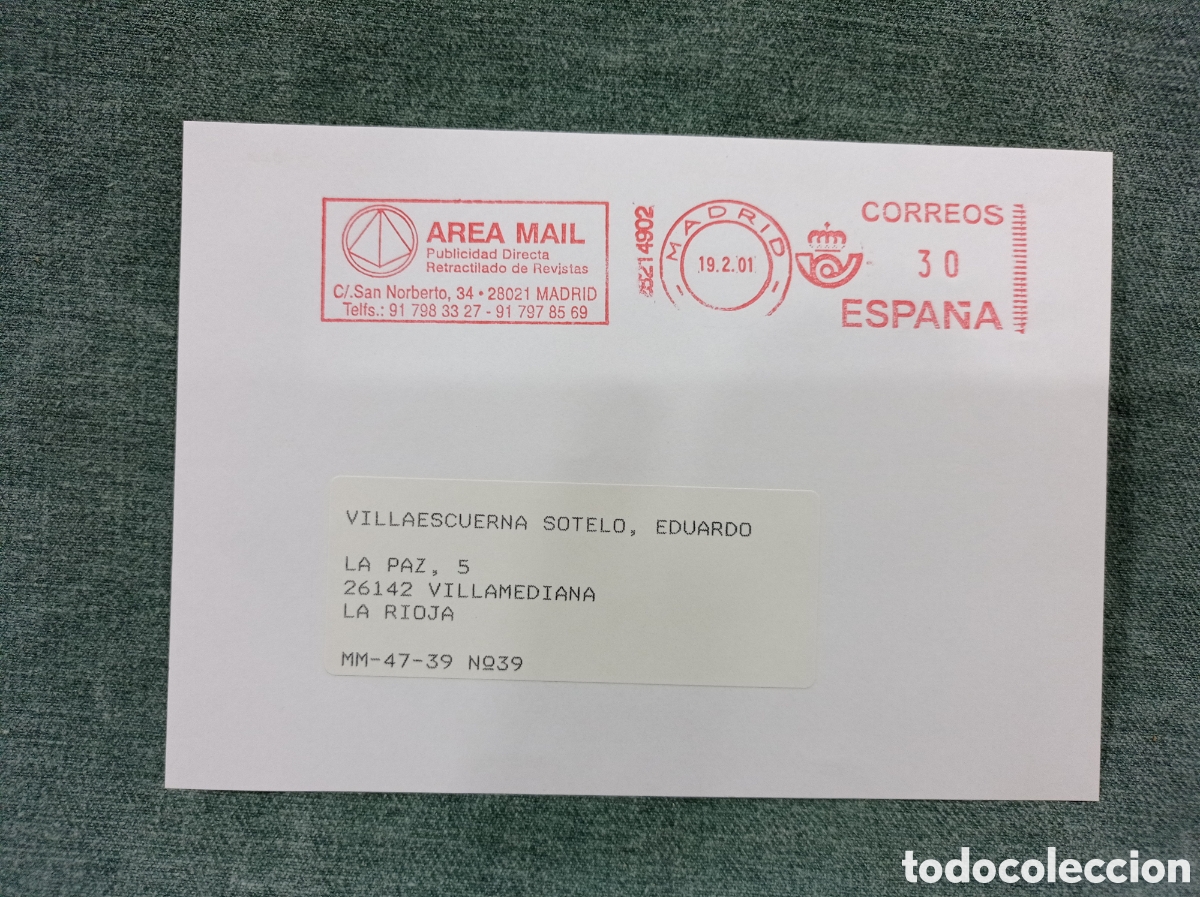 Sellos: LOTE DE 5 - FRANQUEO MEC&Aacute;NICO - Foto 6