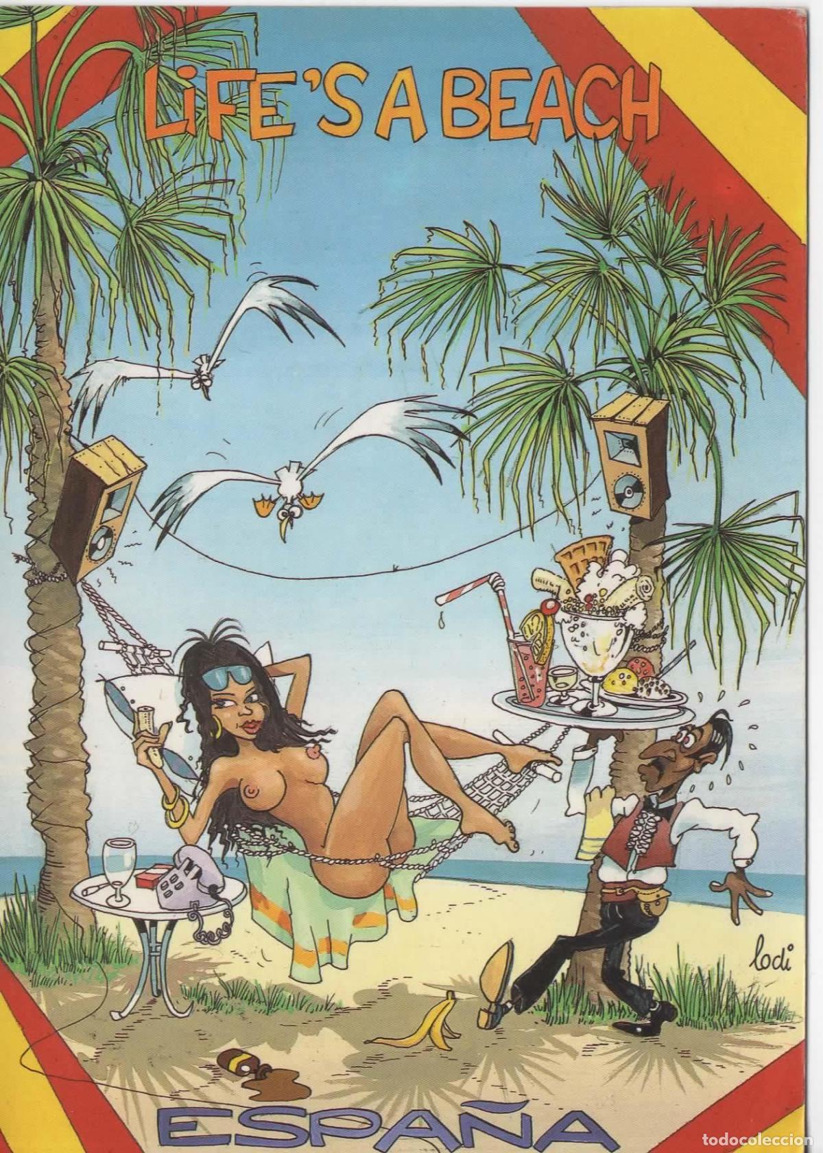 Sellos: POSTAL TENERIFE CON MAT ERM ADEJE CIR - Foto 2
