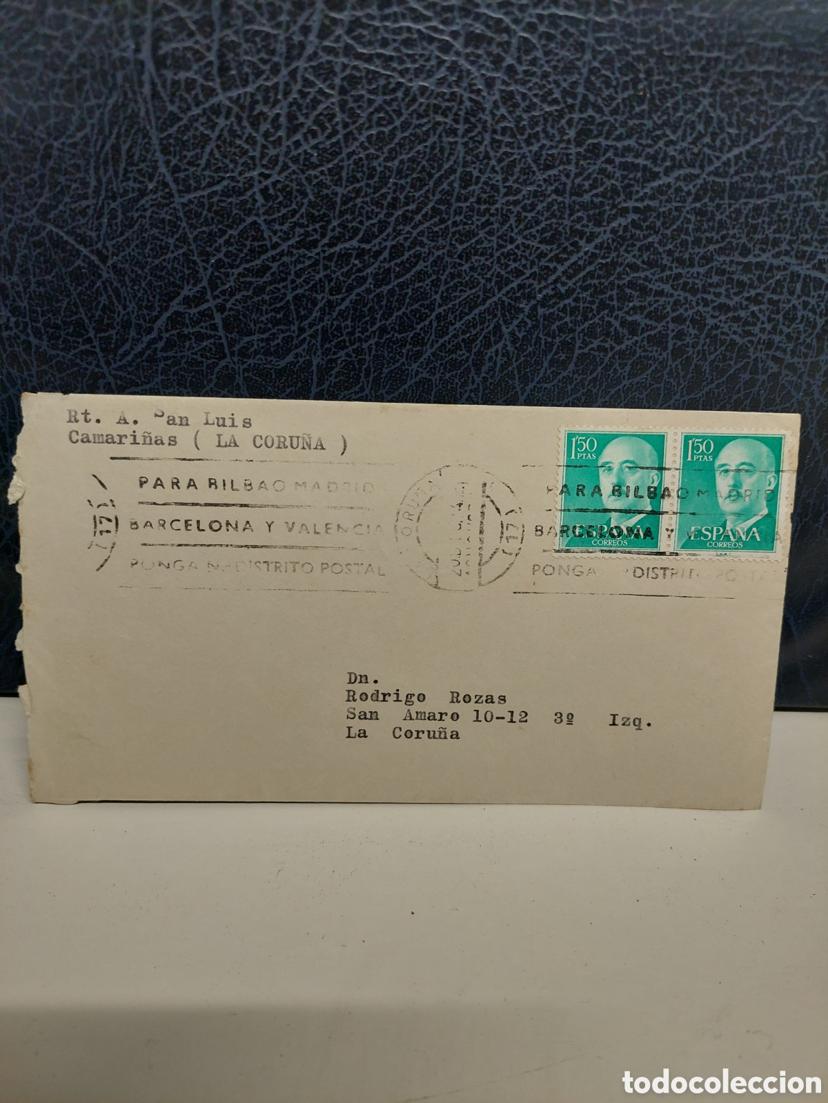 Sellos: Destino camarillas coru&ntilde;a - Foto 1