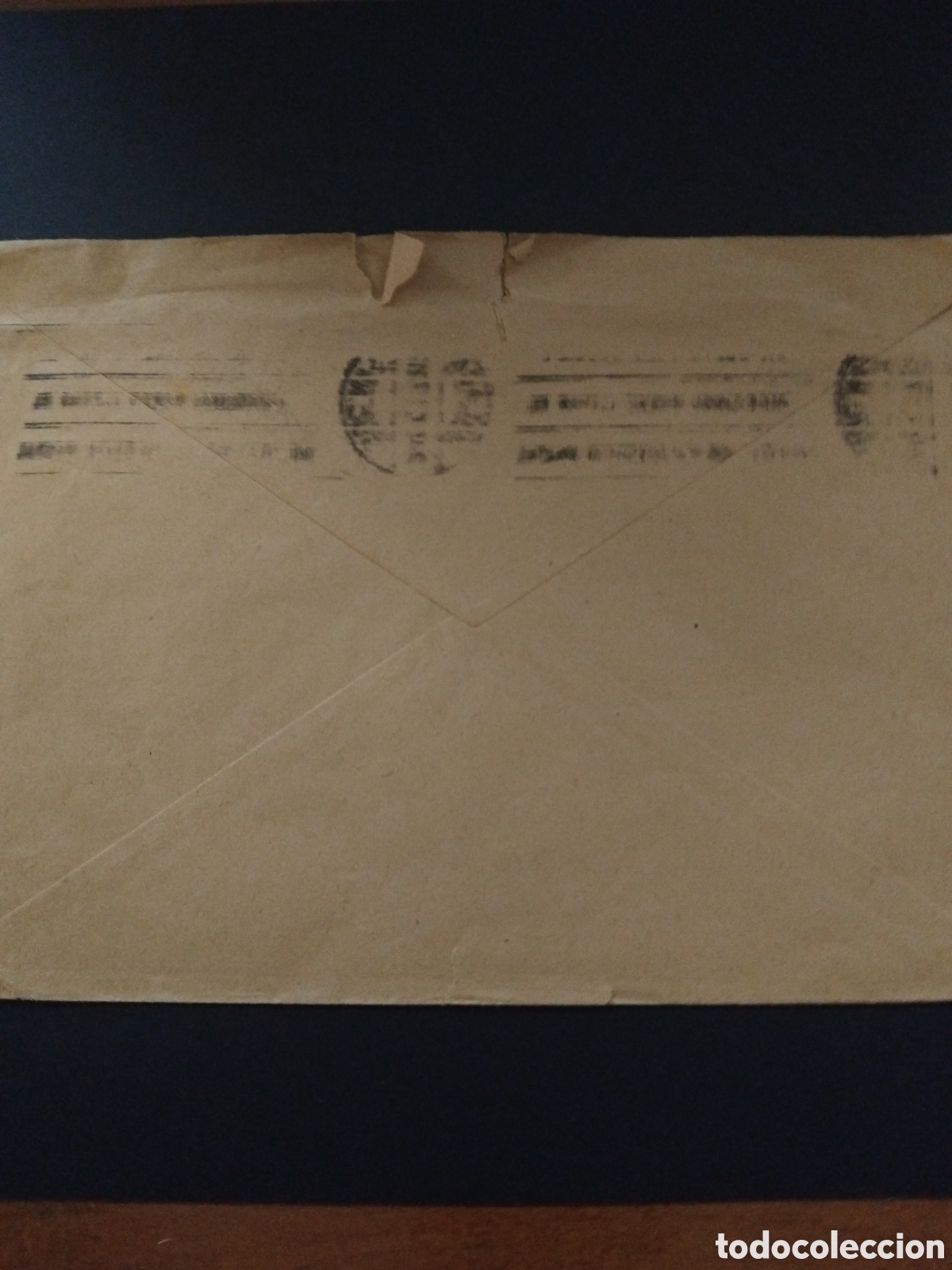Sellos: 1972. Carta dirigida de M&aacute;laga a Barcelona. - Foto 2