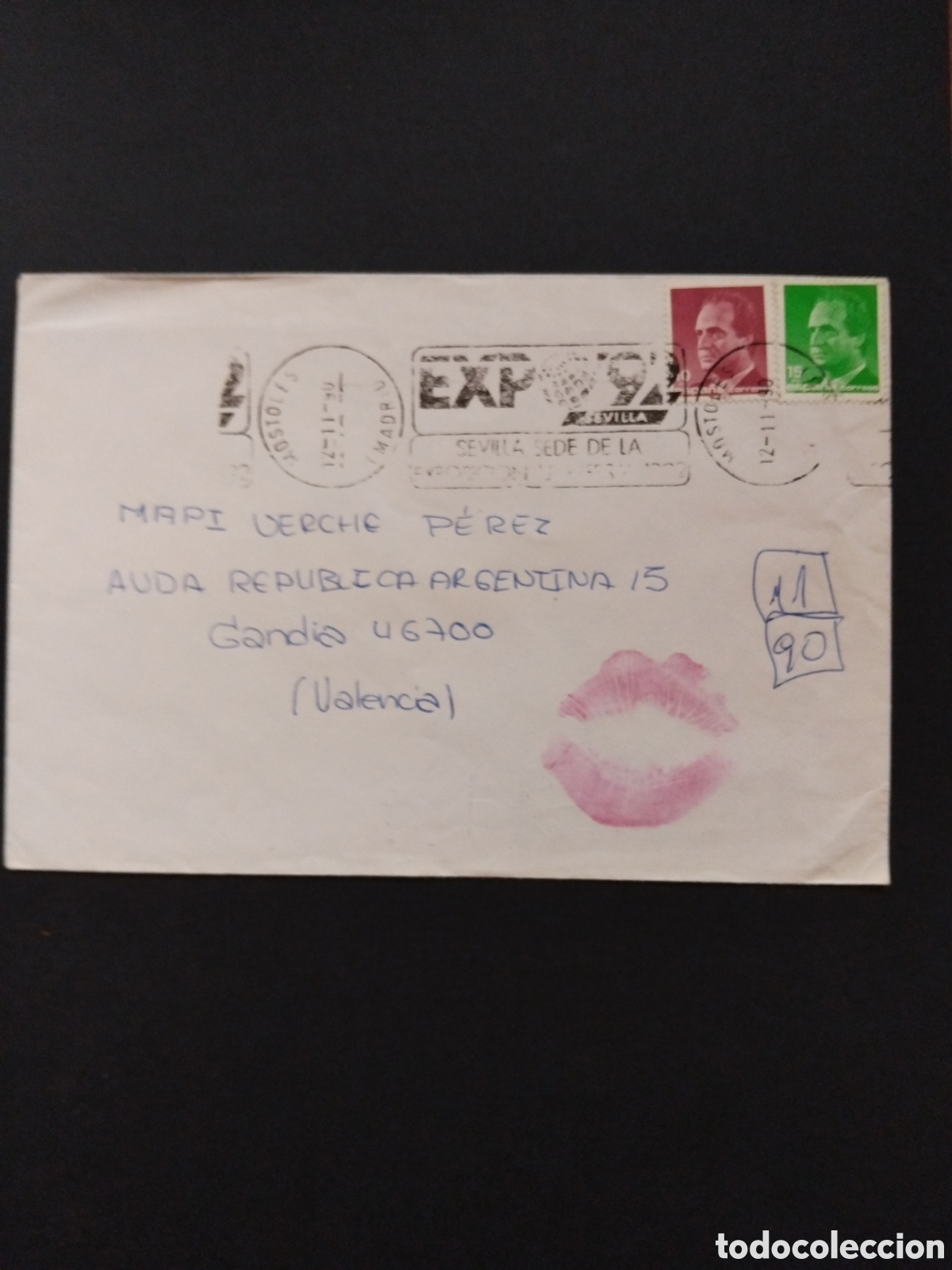 Sellos: Espa&ntilde;a. 1990. EXPO 92. Sevilla. - Foto 1