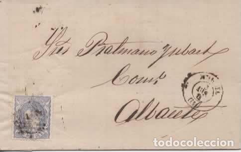 Sellos: MURCIA A ALBACETE 1871 - Foto 1