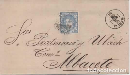 Sellos: MURCIA A ALBACETE 1871 - Foto 1