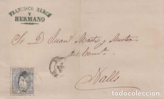Sellos: CC A VALLS TARRAGONA 1870 - Foto 1