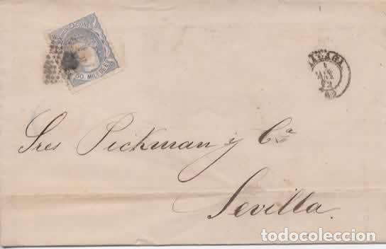 Sellos: MALAGA A SEVILLA 1872 - Foto 1