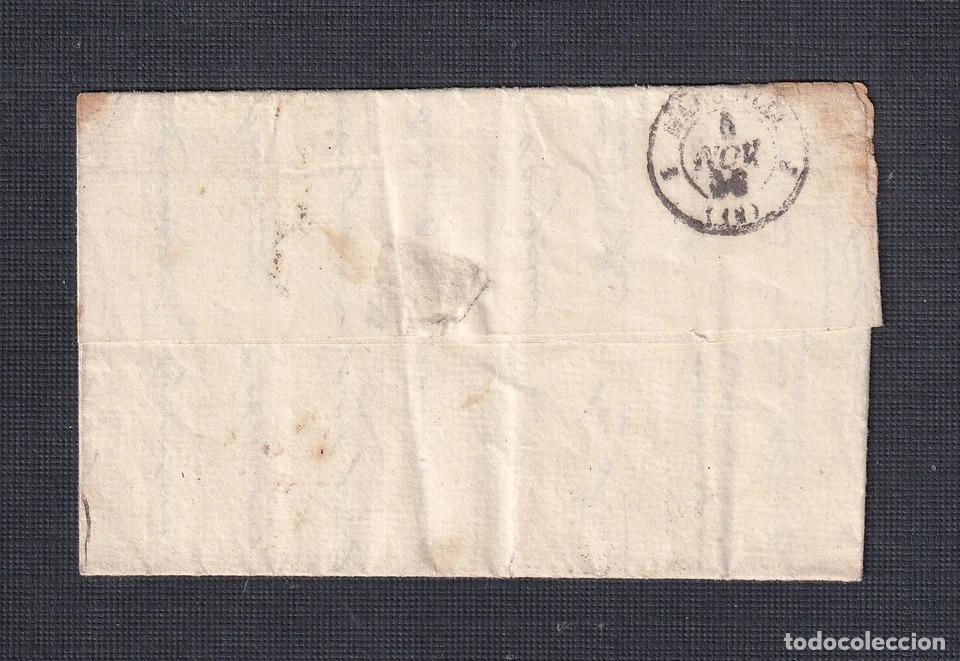 Sellos: ENVUELTA TARRAGONA 1856 A MARSEILLE - Foto 4