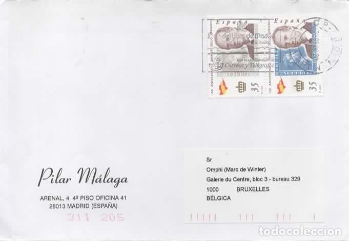 Sellos: MADRID CC 2000 MAT RODILLO FERIA DEL LIBRO BOOK FAIR - Foto 1
