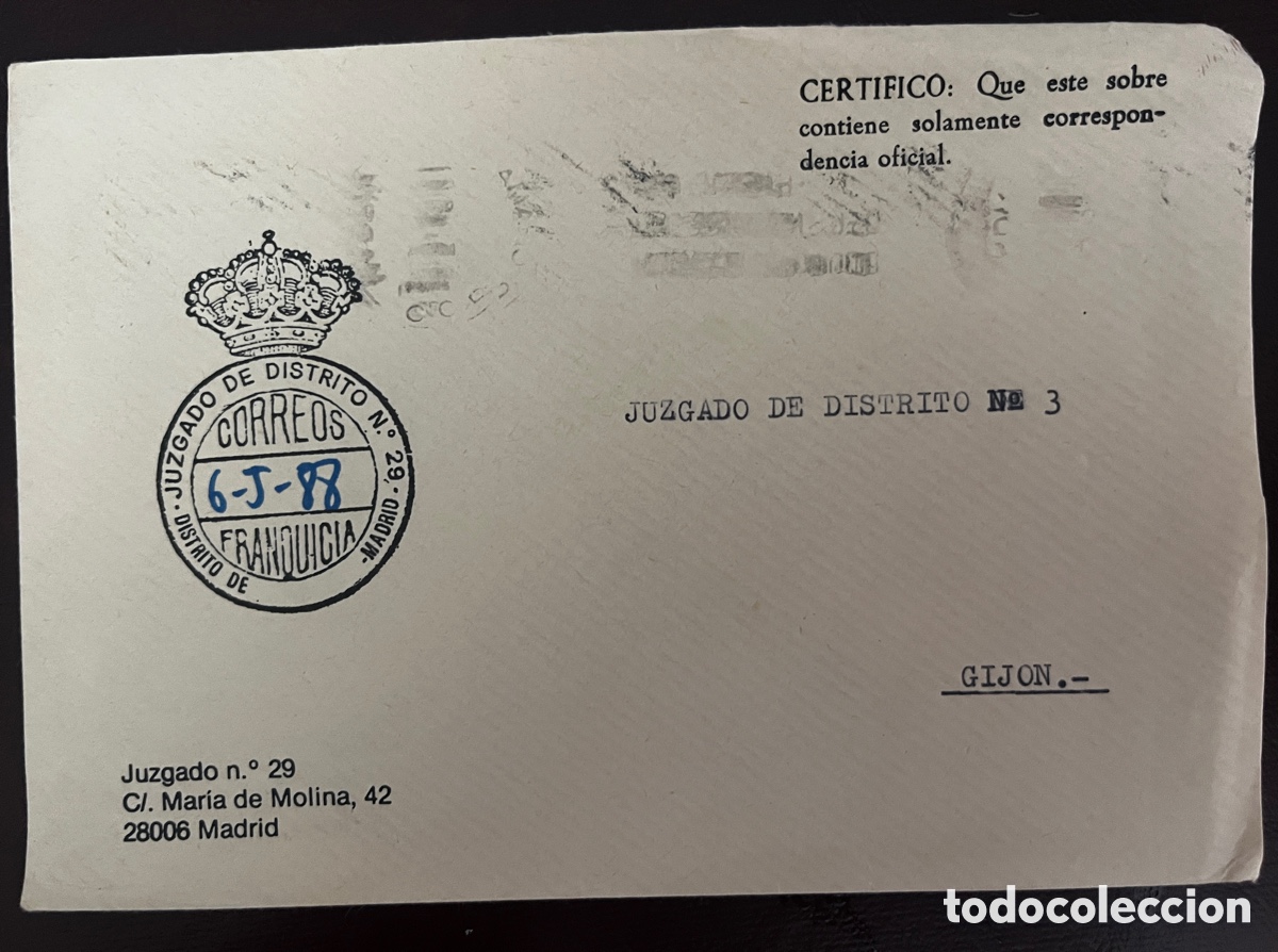 Sellos: Franquicia Juzgado de Distrito N&deg; 29 - Foto 1