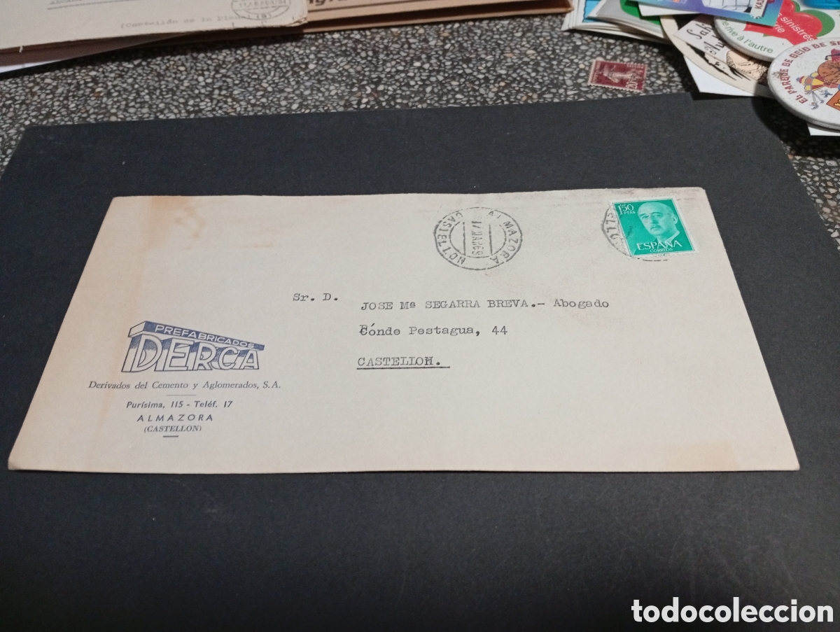 Sellos: Sobre circulado prefabricados DERCA, Almazora - Foto 1