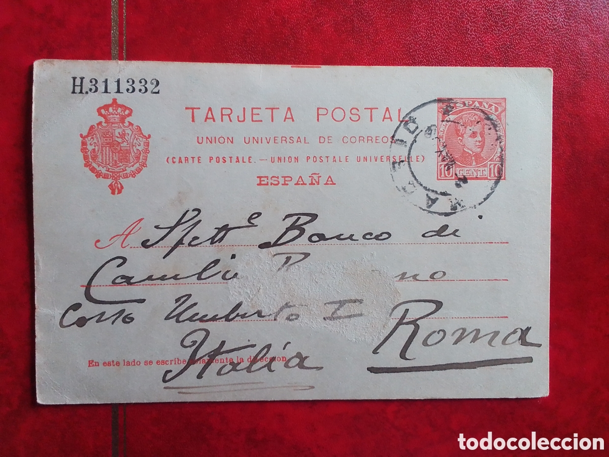 Sellos: Tarjeta Postal 1904 Alfonso Xlll - Foto 1