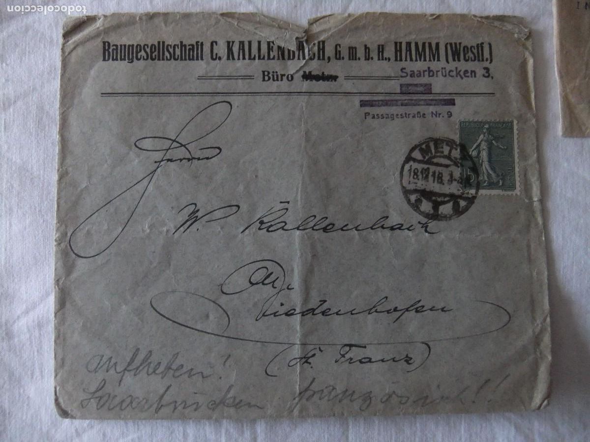 Sellos: ANTIGUOS SOBRES Y TARJETAS POSTALES - Foto 4