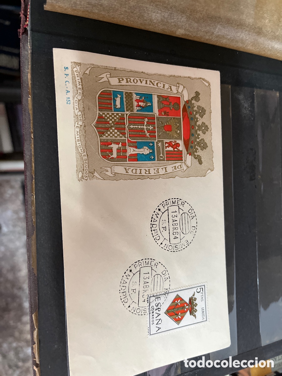 Sellos: Sobre matasellado 1964 L&eacute;rida Lleida - Foto 1