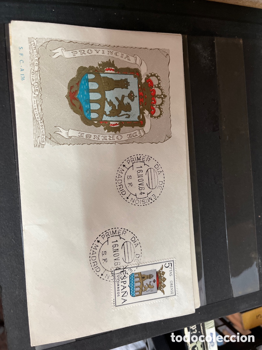 Sellos: Sobre matasellado 1964 Orense - Foto 1